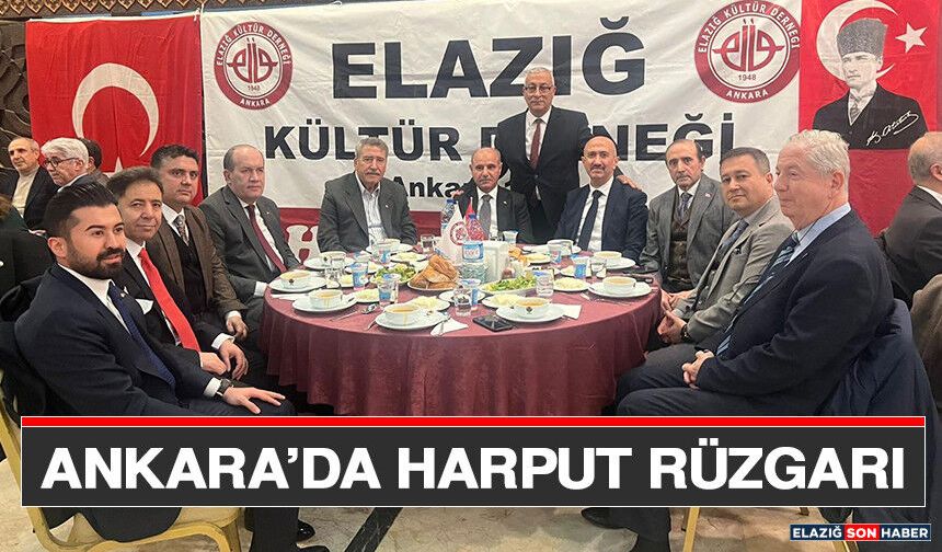 Ankara’da Harput Rüzgarı