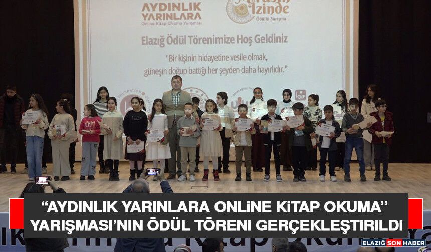 “Aydınlık Yarınlara Online Kitap Okuma” Yarışması’nın Ödül Töreni Gerçekleştirildi