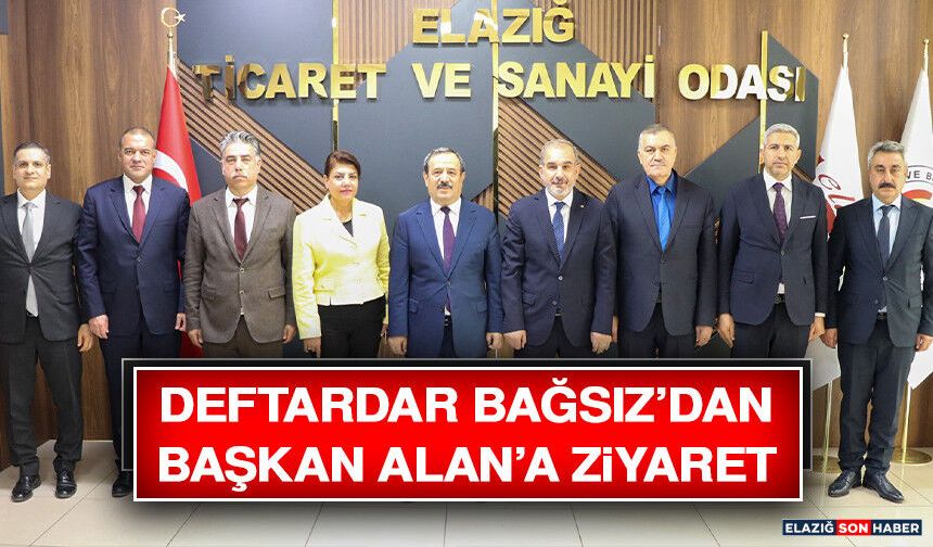 Deftardar Bağsız’dan Başkan Alan’a Ziyaret