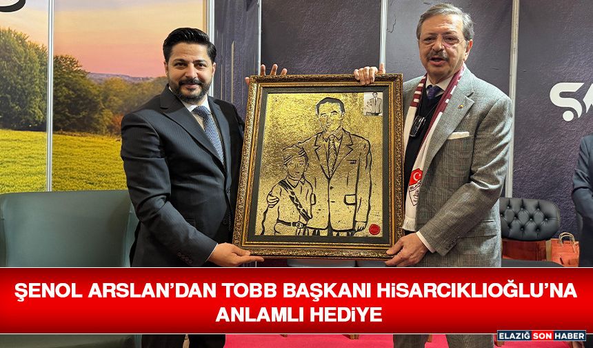 Şenol Arslan’dan TOBB Başkanı Hisarcıklıoğlu’na Anlamlı Hediye