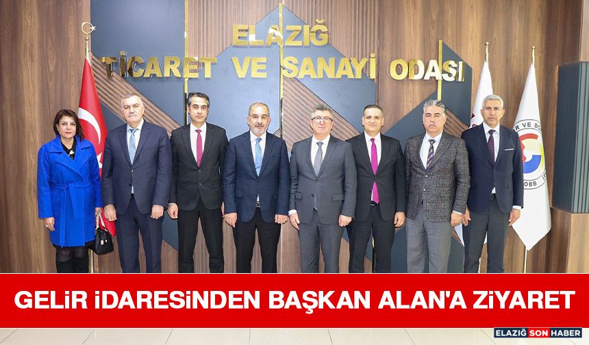 Gelir İdaresinden Başkan Alan'a Ziyaret