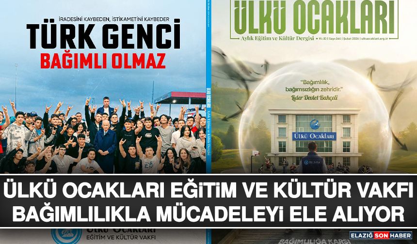 Ülkü Ocakları Eğitim ve Kültür Vakfı Bağımlılıkla Mücadeleyi Ele Alıyor