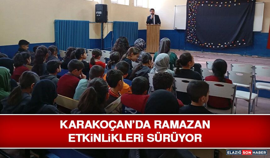 Karakoçan’da Ramazan Etkinlikleri Sürüyor