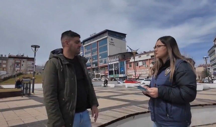 Bingöl'de siber suçlara karşı bilgilendirme çalışması yapıldı