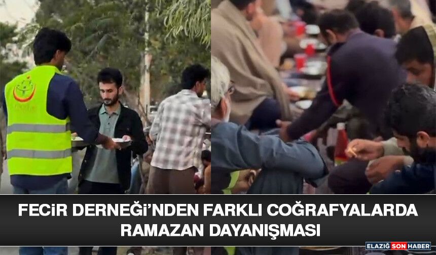 Fecir Derneği’nden Farklı Coğrafyalarda Ramazan Dayanışması