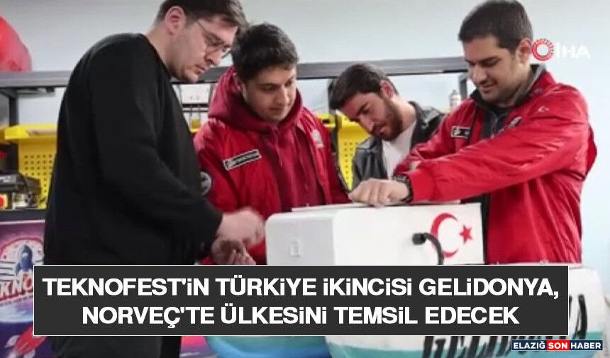 TEKNOFEST'in Türkiye İkincisi Gelidonya, Norveç'te Ülkesini Temsil Edecek