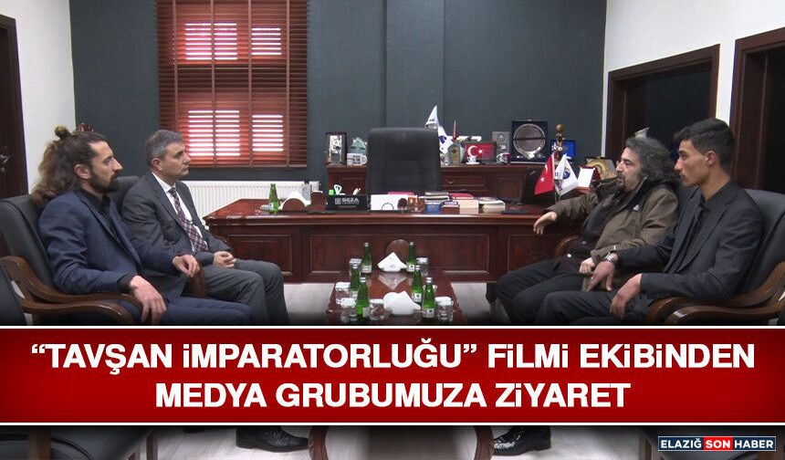 “Tavşan İmparatorluğu” Filmi Ekibinden Medya Grubumuza Ziyaret
