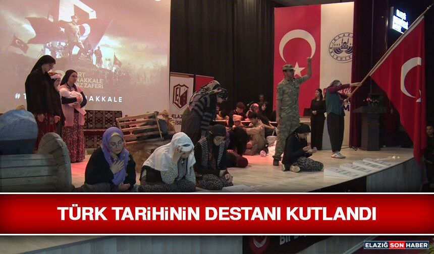 Türk Tarihinin Destanı Kutlandı