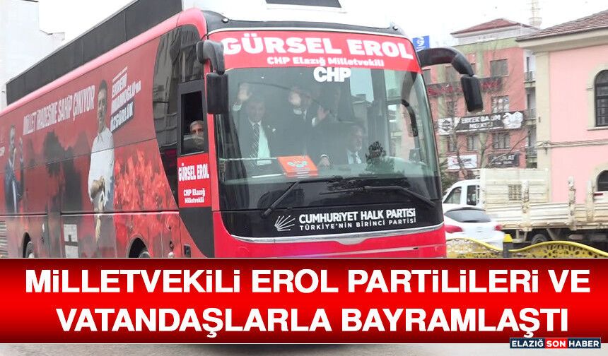 Milletvekili Erol Partilileri ve Vatandaşlarla Bayramlaştı