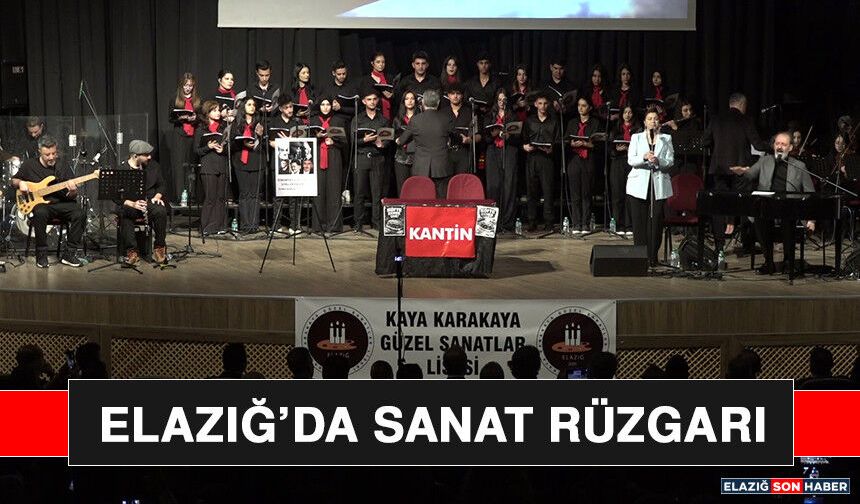 Elazığ’da Sanat Rüzgarı