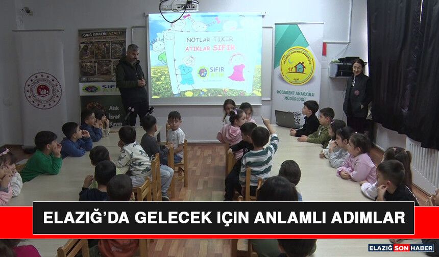 Elazığ’da Gelecek İçin Anlamlı Adımlar