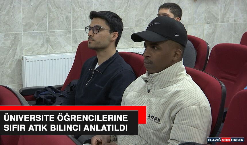 Üniversite Öğrencilerine Sıfır Atık Bilinci Anlatıldı