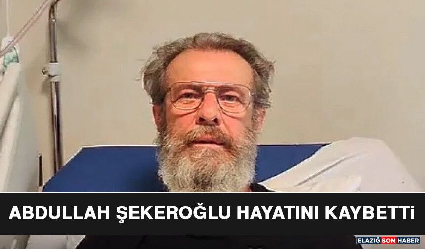 Abdullah Şekeroğlu Hayatını Kaybetti