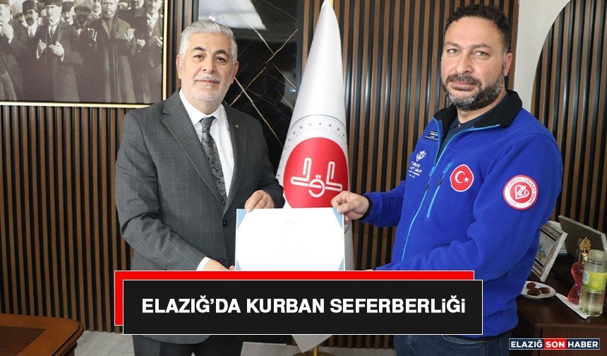 Elazığ’da Kurban Seferberliği