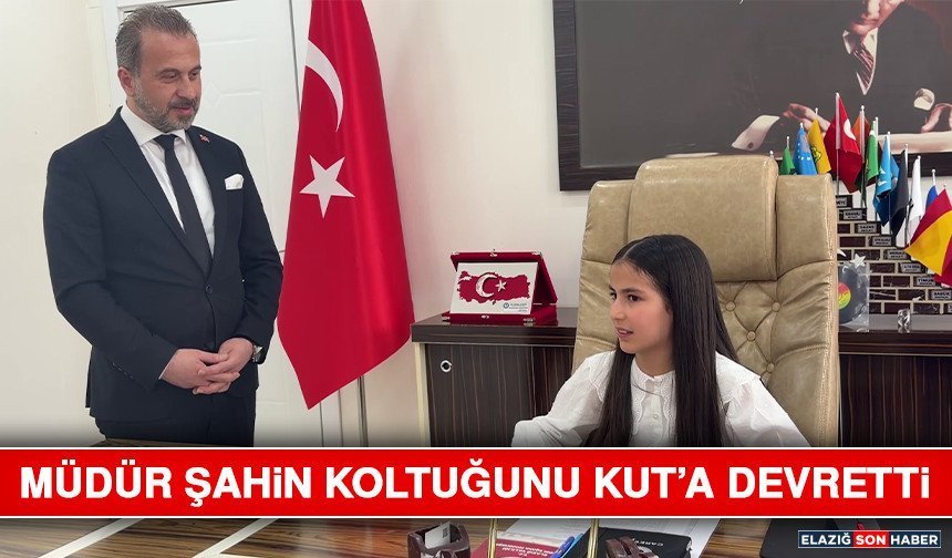 Müdür Şahin Koltuğunu Kut’a Devretti