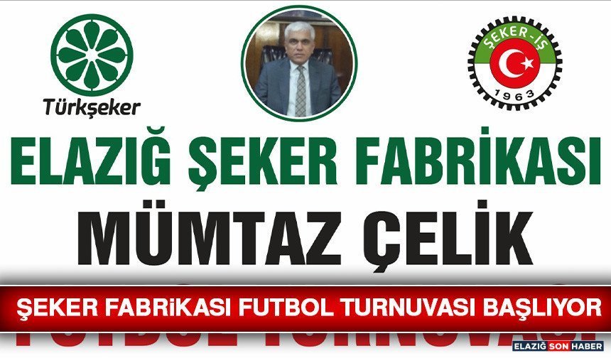 Şeker Fabrikası Futbol Turnuvası Başlıyor