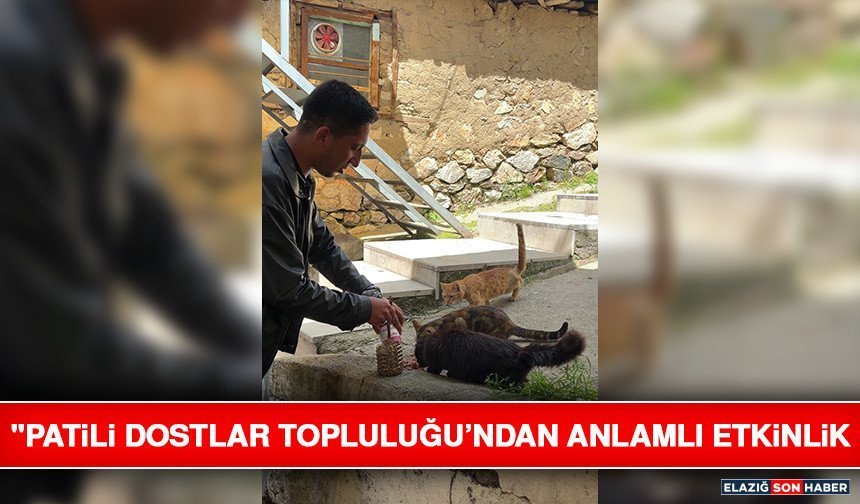 "Patili Dostlar Topluluğu’ndan Anlamlı Etkinlik