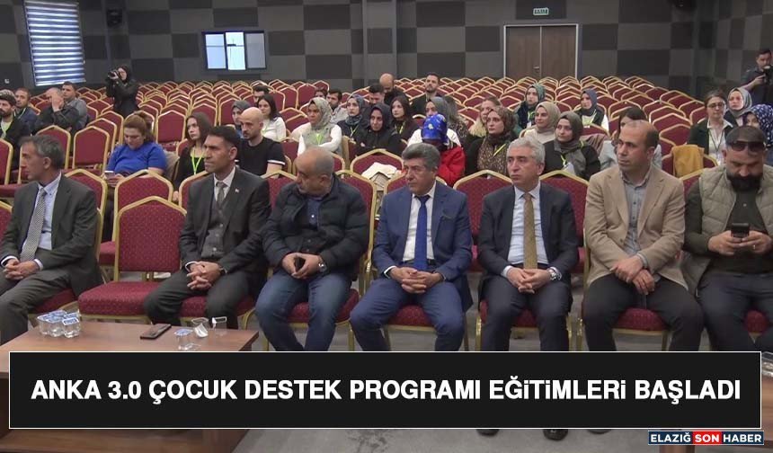 Anka 3.0 Çocuk Destek Programı Eğitimleri Başladı