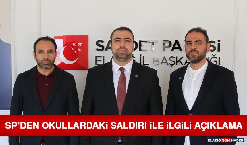 SP’den Okullardaki Saldırı İle İlgili Açıklama