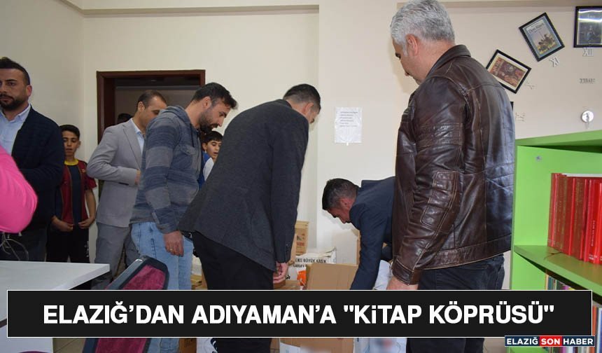 Elazığ’dan Adıyaman’a "Kitap Köprüsü"