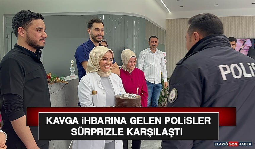 Kavga İhbarına Gelen Polisler Sürprizle Karşılaştı