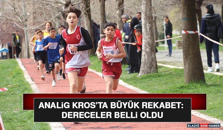 ANALİG Kros’ta Büyük Rekabet: Dereceler Belli Oldu