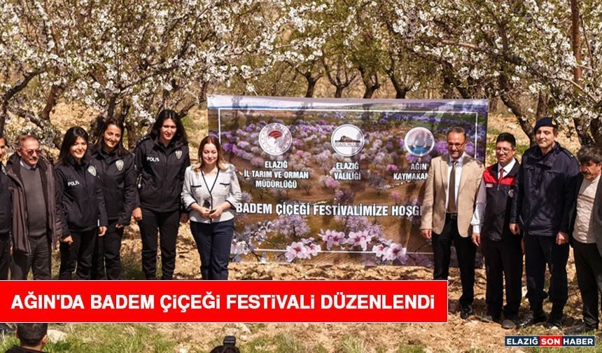 Ağın'da Badem Çiçeği Festivali Düzenlendi