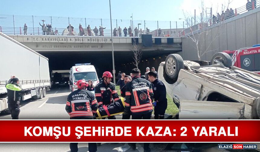 Komşu Şehirde Kaza: 2 Yaralı