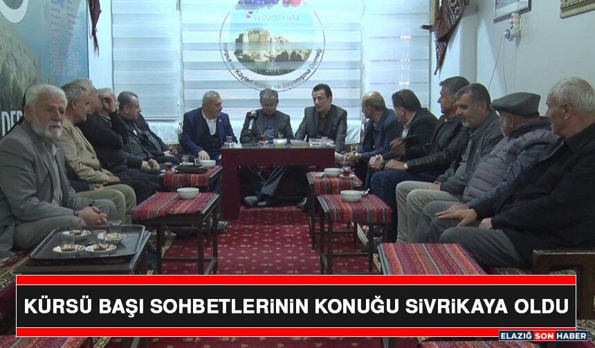 Kürsü Başı Sohbetlerinin Konuğu Sivrikaya Oldu