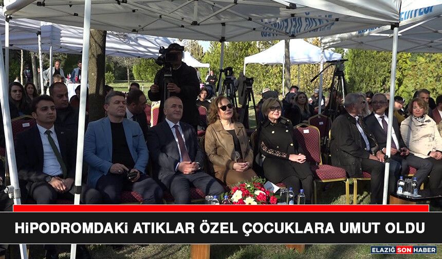 Hipodromdaki Atıklar Özel Çocuklara Umut Oldu
