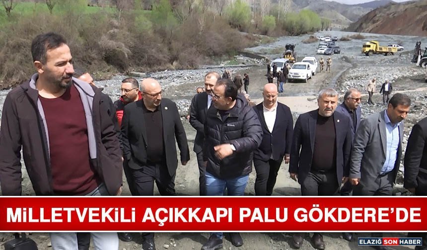 Milletvekili Açıkkapı Palu Gökdere’de