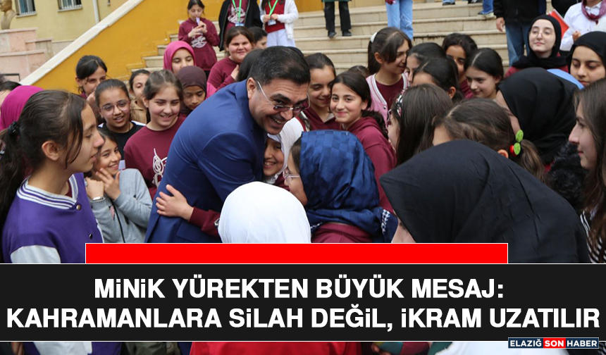 Minik Yürekten Büyük Mesaj: Kahramanlara Silah Değil, İkram Uzatılır