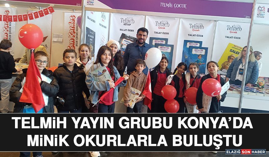 Telmih Yayın Grubu Konya’da Minik Okurlarla Buluştu