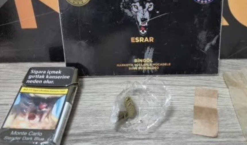 Bingöl'de narkotik ve asayiş uygulamaları: 16 şüpheli yakalandı