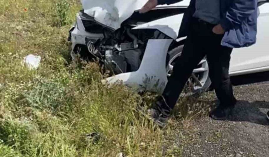 Bingöl'de zincirleme trafik kazası: 1 yaralı