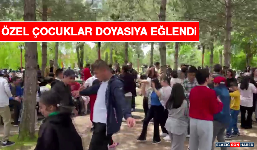 Özel Çocuklar Doyasıya Eğlendi