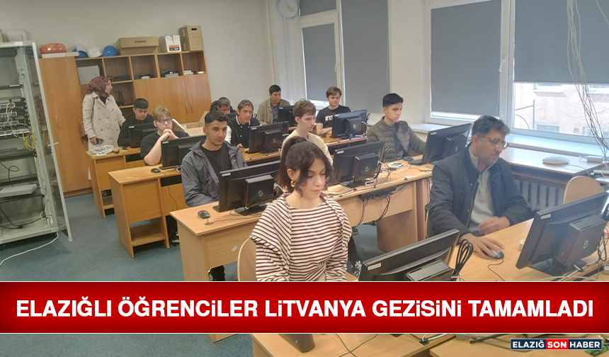 Elazığlı Öğrenciler Litvanya Gezisini Tamamladı