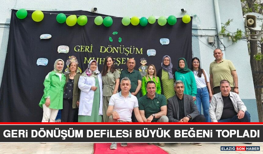 Geri Dönüşüm Defilesi Büyük Beğeni Topladı