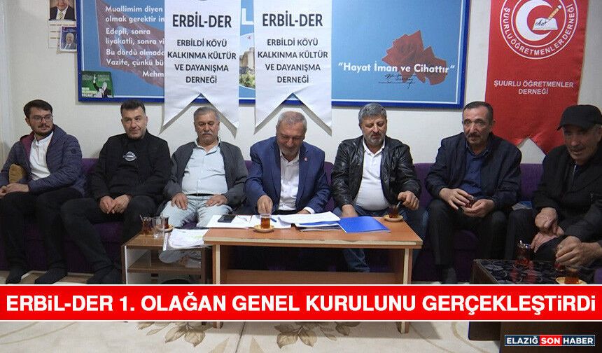 Erbil-Der 1. Olağan genel kurulunu gerçekleştirdi