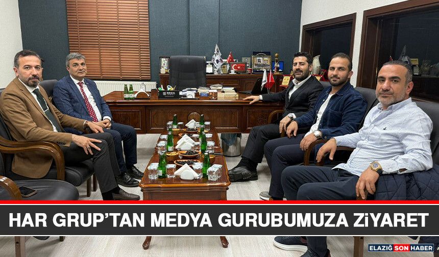 HAR Grup’tan Medya Gurubumuza Ziyaret