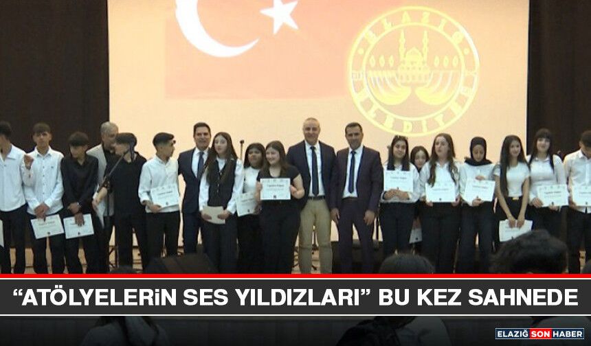 “Atölyelerin Ses Yıldızları” Bu Kez Sahnede