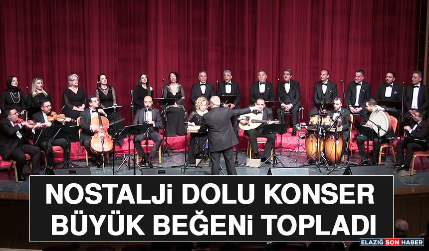Nostalji Dolu Konser Büyük Beğeni Topladı