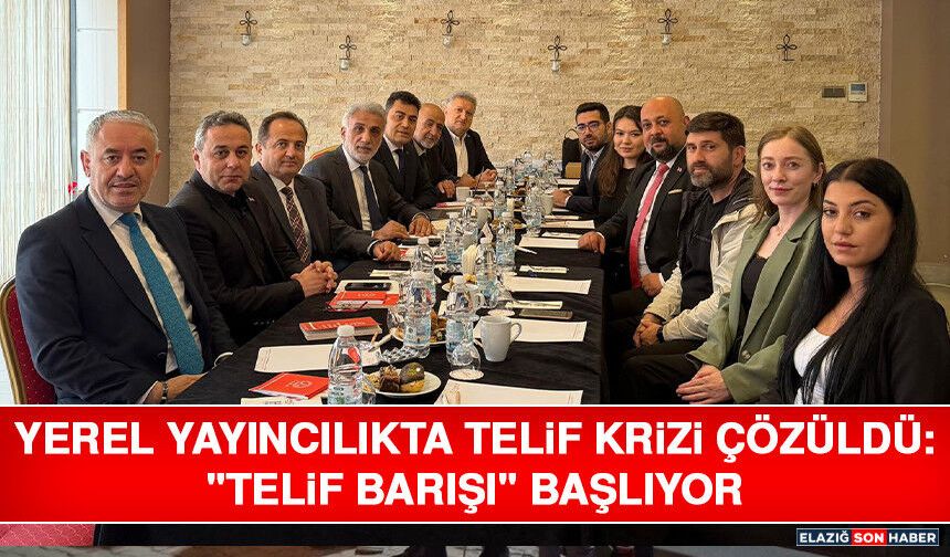 Yerel Yayıncılıkta Telif Krizi Çözüldü: "Telif Barışı" Başlıyor