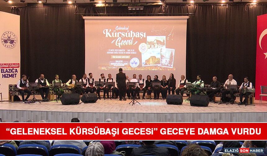 “Geleneksel Kürsübaşı Gecesi” Geceye Damga Vurdu