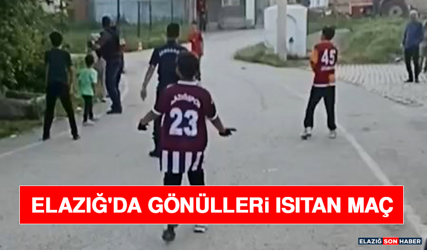 Elazığ'da Gönülleri Isıtan Maç
