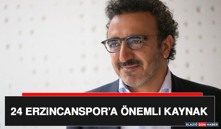 24 Erzincanspor’a Önemli Kaynak