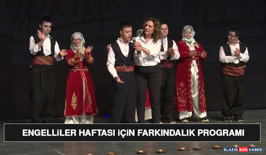 Engelliler Haftası İçin Farkındalık Programı