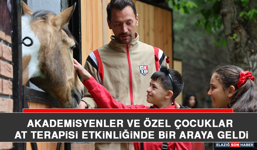 Akademisyenler ve Özel Çocuklar At Terapisi Etkinliğinde Bir Araya Geldi