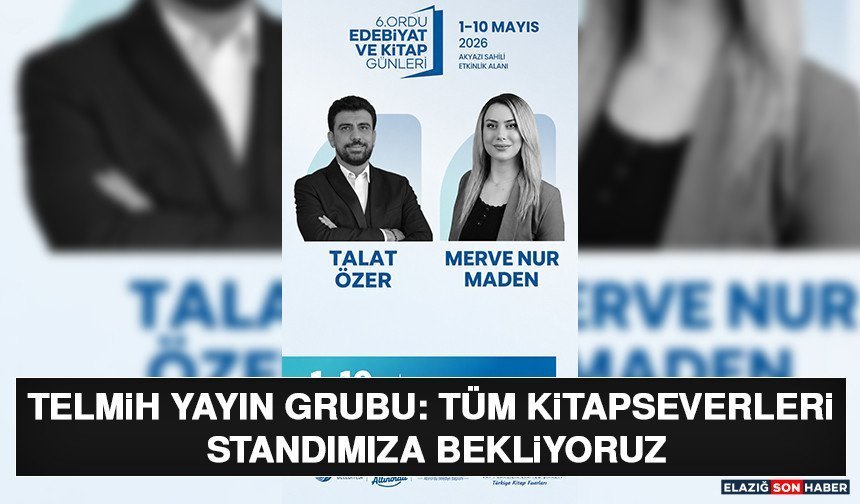 Telmih Yayın Grubu: Tüm Kitapseverleri Standımıza Bekliyoruz