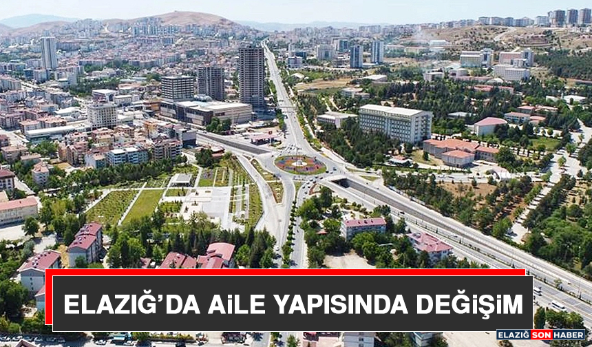 Elazığ’da Aile Yapısında Değişim